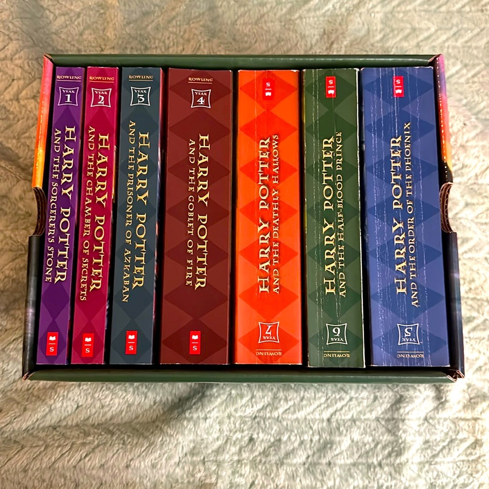 Harry Potter book set complete series